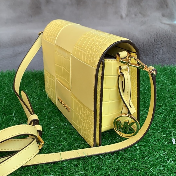 MICHAEL KORS MERCER SM CLUTCH XBODY BUTTERCUP - Picture 6 of 15